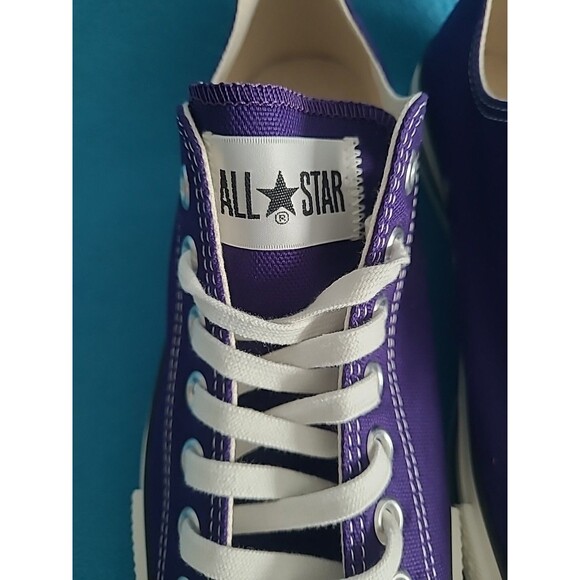 CONVERSE CANVAS ALL STAR J OX 31312200 Purple Made in Japan Sz 8.5 - Picture 2 of 16